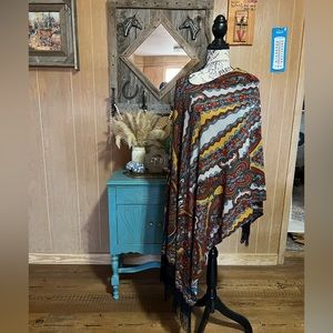 Vintage L&B Western Shawl